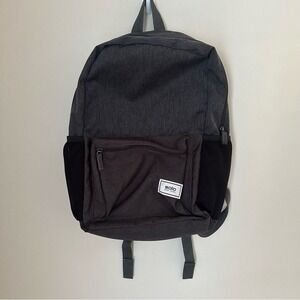 Solo New York Backpack Black And Charcoal From Recycled Bottles 18"x12"